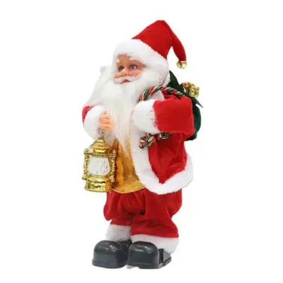 (as the picture, D) Hi Delicate Santa Display Mold Bright Color Festive Atmosphere Vivid Appeara