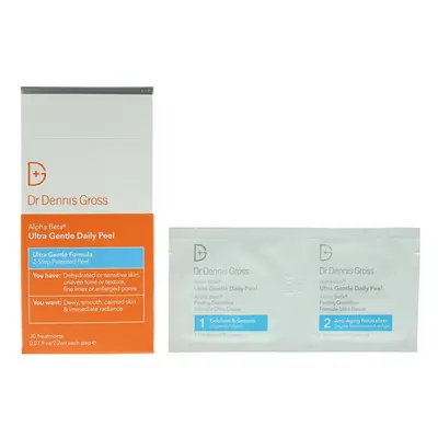 Dr Dennis Gross Alpha Beta Ultra Gentle 2-Step Daily Peel - Treatments/2.2ml Each Step