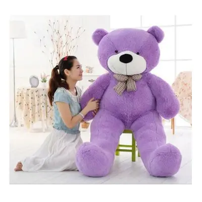 (purple, 120cm) 60-120cm Plush Soft Cotton Toy Teddy Bear Big Stuffed Animal Gift