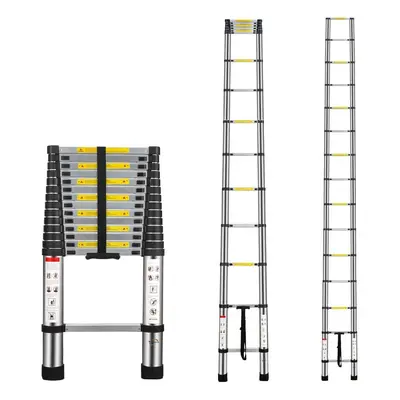 4.4M Portable Heavy Duty Aluminium Telescopic Ladder Extendable