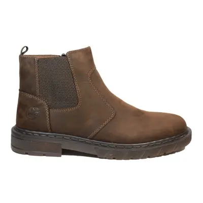 (7.5 (Adults')) | Brown Nubuck | Men's Chelsea Boots