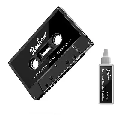 Audio Tape Cassette Head Cleaner Cleaning Fluids Care Wet Maintenance Kit for Cassette Player by