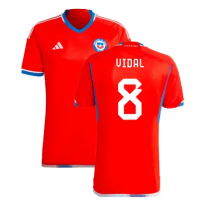 (XL) Chile Home Shirt (VIDAL 8)