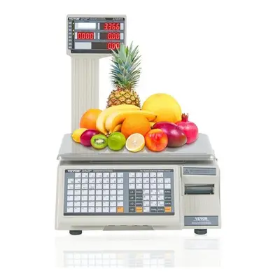 Vevor DZJJC66BCDDBUKCUVV1 Electronic Price Computing Scale - Digital Deli Weight Scales LCD & LE