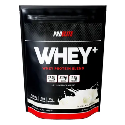 (Vanilla, 5Kg) Pro Elite Whey Plus Protein 5Kg