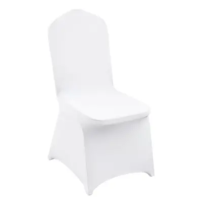 VEVOR Chair Cover 50pcs White Wedding Spandex Chair Covers Stretch Fabric Removable Washable Pro