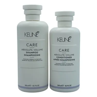 Keune Care Absolute Volume Shampoo 10.1 Oz & Conditioner 8.5 Oz Set