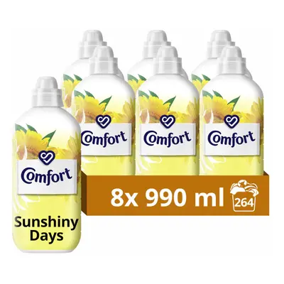 Sunshiny Days Fabric Conditioner with Stay Fresh technology for days of freshness + fragrance* 8