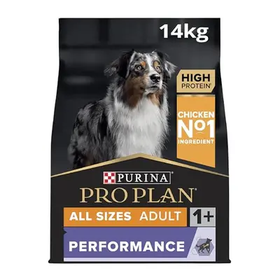 PRO PLAN All Sizes Adult Performance Dry Dog Food with Chicken 14kg , Packaging May Vary