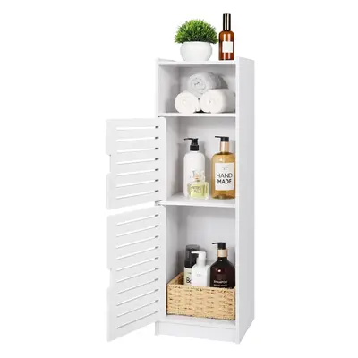 Waterproof Bathroom Cabinets,Bathroom Storage Units with Open Storage Shelf