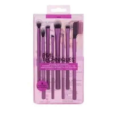 Real Techniques - Everyday Eye Essentials Brushes Set - A set of cosmetic brushes for eye makeup