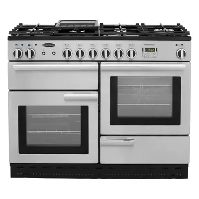 Rangemaster Professional Plus PROP110DFFSS/C 110cm Dual Fuel Range Cooker - Stainless Steel