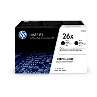 HP CF226XD (26X) Toner black, 9K pages, Pack qty