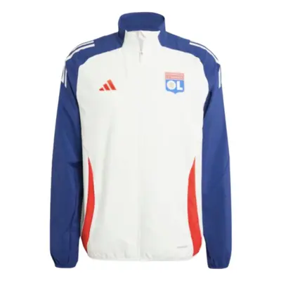 (L) Olympique Lyon Presentation Jacket (White)