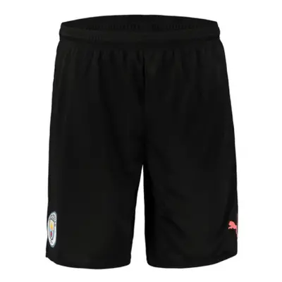 (S) Manchester City Away Football Shorts (Black)