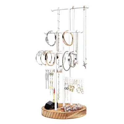 Becko Jewellery Organiser Stand Jewellery Tree Stand Jewellery Holder for Necklaces Bracelets Ea