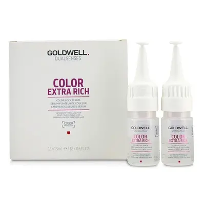 Dual Senses Color Extra Rich Color Lock Serum (Luminosity For Coarse Hair) - 12x18ml-0.6oz