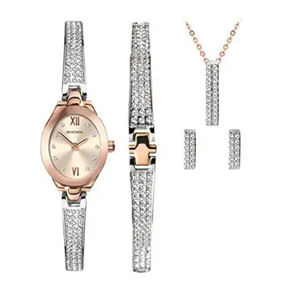 Sekonda Ladies Crystal Rose Christmas Set 2924G