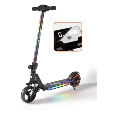 (Black) SIMATE S5 Kids 6.5" Electric Scooter 130W Age