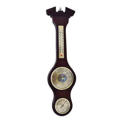 Youshiko Traditional Large in Weather Station Combined Barometer Temperature Humidity and Foreca