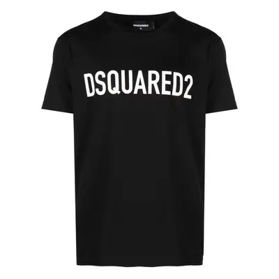 (900 Black, XL) Dsquared2 S74GD1126 Cool Logo Print T-Shirt