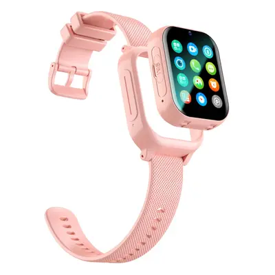 (Pink) NEW 4G Kids Smart Watch Children Watch GPS Track Video Call Camera