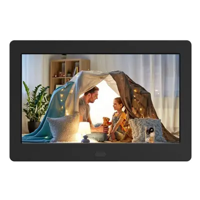 (15 Inch Black) Digital Photo Frame with Music/Video/Calendar/Alarm Clock (Remote Control/Black/