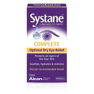 Systane Complete Lubricant Dry Eye Drops 10ml