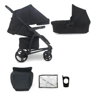 MB200 2-in-1 Pushchair & Carrycot - Onyx Black