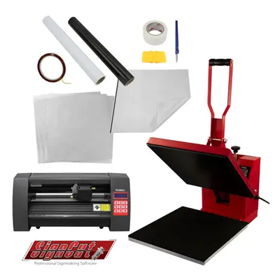 Clam Heat Press 38cm Sublimation Machine Vinyl Cutter Plotter 360mm 14"