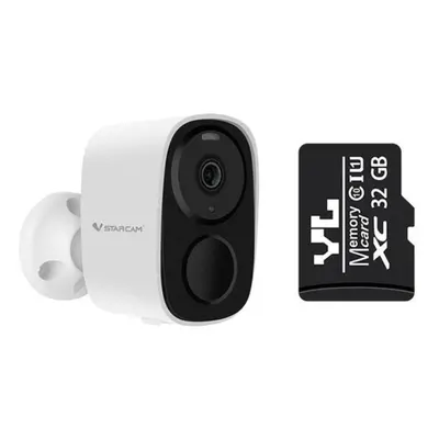 (1080P Add 32GB) Wireless Wifi Camera CCTV Security Camera Outdoor Full HD 1080P Audio IP Camera