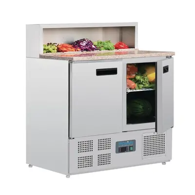 Polar G-Series Pizza Prep Counter Fridge 288Ltr