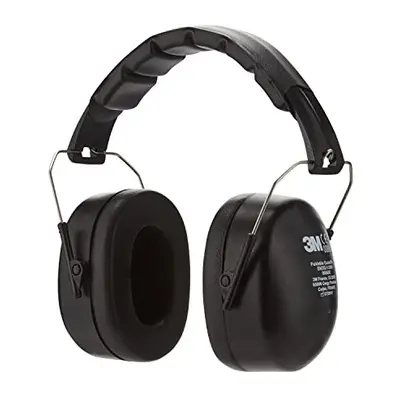 Foldable Earmuff 90563E, Ear Defender with soft cushions for comfortable fit, Adjustable Headban