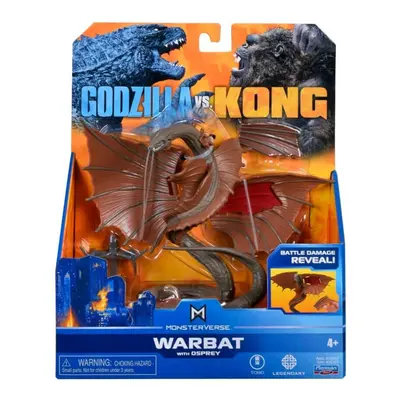 Monsterverse Godzilla vs Kong 6" Warbat with Osprey Hollow Earth Figures