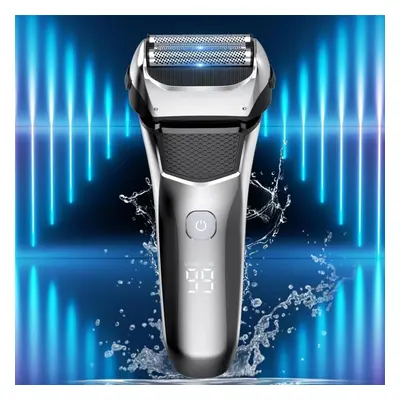 Electric Razor For Men,rechargeable Mens Shaver Electric Foil For Men Face Waterproof, Cordless 