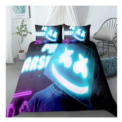 (Style 02, Double) Marshmallow DJ Bedding Single Double Duvet Cover