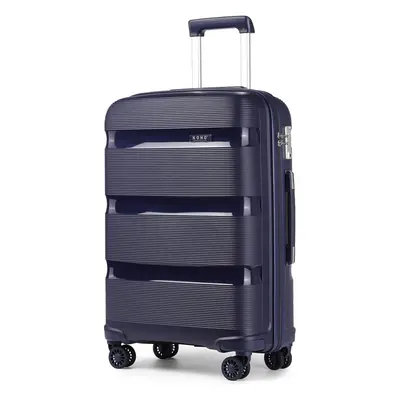 (24 inch) 1or Pieces PP Hard Shell Suitcase Travel Trolley Spinner Wheels Lightweight with TSA L