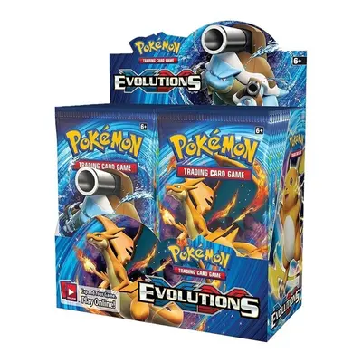 (Evolutions) 324Pcs/Box Pokemon English Cards Box VMAX TCG Evolution Booster Box Chilling