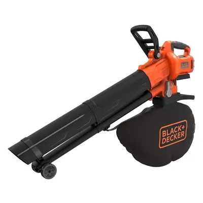 Black & Decker 36V 3-In-1 Blower Vacuum And Mulching 90W -Black/Orange