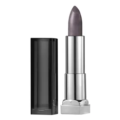 Maybelline New York color Sensational Silver Lipstick Metallic Lipstick, Smoked Silver, oz