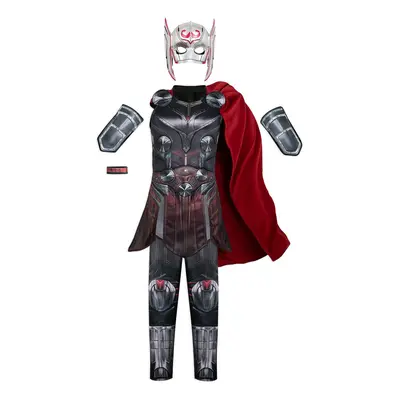 Marvel Mighty Thor Costume for Kids - Thor: Love and Thunder - Size 7/8 Multicolored