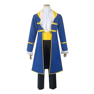 (S) Beauty And The Beast Prince Cosplay Stage Costume Performance Costume Halloween Cos Costume-