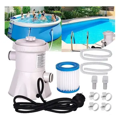 Swimming pool pump - Filtration pump Gallon Above Ground EU - Transparent pr - Pump A (pump + fi