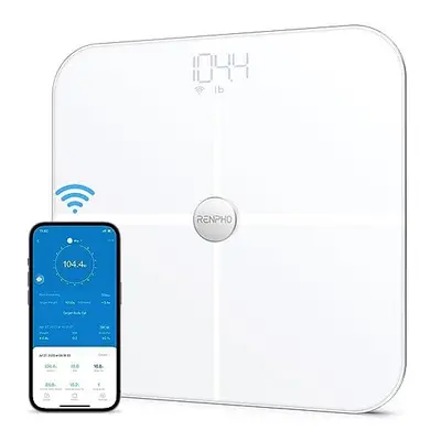 Wi-Fi Body Fat Scales Bluetooth Body Composition Scale Smart Digital Bathroom Scale Weight BMI S