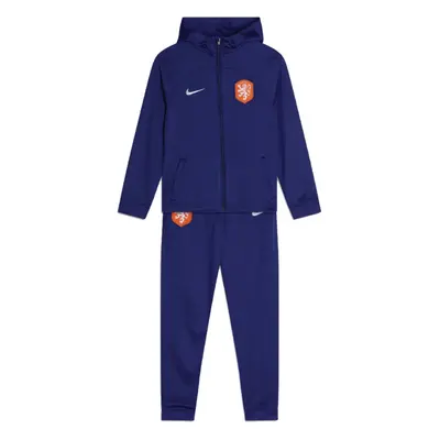 (L) Netherlands Strike Dri-FIT Hooded Tracksuit (Blue)