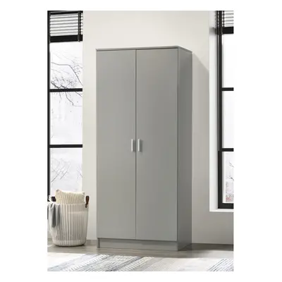 Rio Costa Door Wardrobe Bedroom Storage Cupboard Light Grey