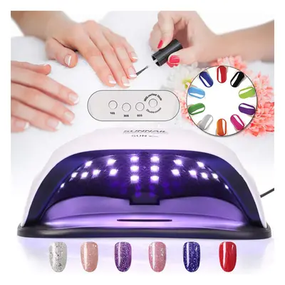 80W Lamp UV LED Light Professional Nail Dryer Gel Machine Curing