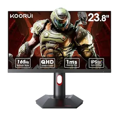 KOORUI Inch Computer Monitor QHD 1440P Gaming Monitor 165Hz Nano IPS 1ms Vertical Monitors with 