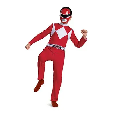 DISGUISE 115669K Superhero Red Power Rangers Costume Kids