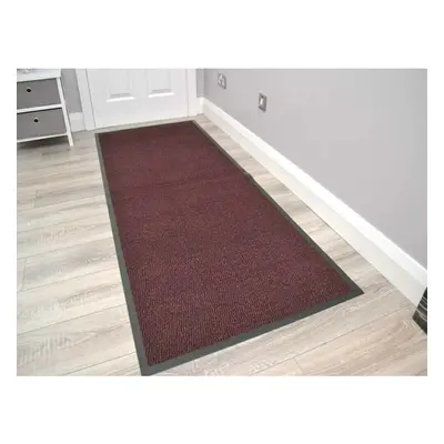 (Red, 100cm x 170cm ) Heavy Duty Barrier Mats Extra Large Small Hall Entrance Rugs